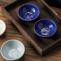 Accessoires de vaisselle en céramique multifonctionnels réutilisables de haute qualité pour service à thé matcha, assiettes transparentes pour salades et céréales