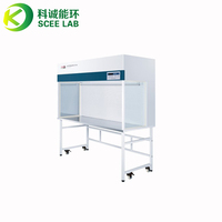 SCEELAB SC-LB01 Armoire à flux d'air laminaire vertical/horizontal / Banc de travail propre / Hotte à flux laminaire en acier laminé à froid et acier inoxydable