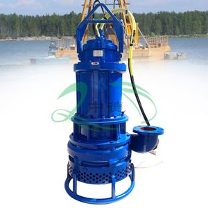 Bomba de lodo sumergible hidráulica para dragado de arena y minería de oro, accoplada a excavadora - Product Image 2