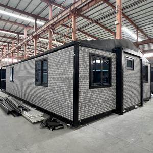 Casa Contenedor Expandible de Lujo de 20 pies, 30 pies, 40 pies, 2, 3, 4 Dormitorios, Lista para Enviar, Mini Casa Prefabricada Móvil - Product Image 2