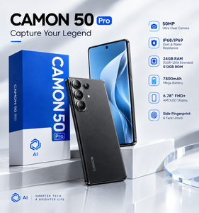 Smartphone Camon 50 abordable 4G Écran AMOLED 6,78 pouces 144Hz Appareil photo selfie 32MP Appareil photo 50MP OIS Charge 45W - Product Image 6