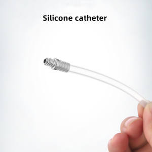 सुपर छोटे हाइपोएलर्जेनिक स्टेनलेस स्टील पुरुष शुद्धता उपकरण हटाने योग्य कैथीटर, स्टील्थ सुविधाजनक लॉक कॉक पिंजरे - Product Image 3