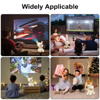 YDH-JY320LI 600 Lumens T950s 720P Android 13 Mini projecteur à prix d'usine 2+16 Go Wifi BT Smart Home Projecteurs LED 4K