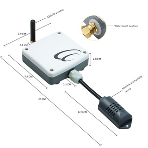Capteur de température et d'humidité industriel, capteurs environnementaux, capteur de température sans fil, enregistreur de données Ethernet - Product Image 1