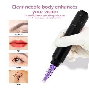 Agujas de Cartucho Desechables 1R PMU para Cejas y Cuero Cabelludo, para Maquillaje Semipermanente y Tatuajes - Product Image 6