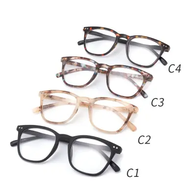 Commercio all'ingrosso di Alta Qualità cornice rotonda gaming occhiali da lettura occhio di vetro