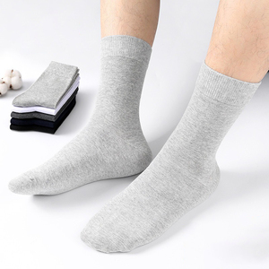 Chaussettes classiques mi-hautes confortables et respirantes pour hommes et femmes, vente chaude, été-automne, prix de gros - Product Image 1
