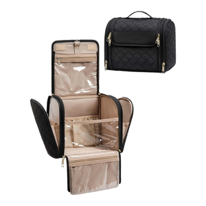 Bolsa de Maquillaje de Viaje Suave para Mujer, Venta al por Mayor de Fábrica, con Diseño de Mano, Bolsa de Almacenamiento de Cosméticos para Uso Diario y Viajes - Product Image 2