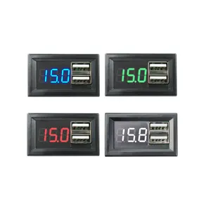 New LED Digital Voltmeter 12V 24V Automotive Digital Battery Voltmeter Tester