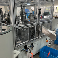 Machine d'assemblage automatique NBTY à commande PLC, avec couvercle en verre anti-poussière, moteur 5KW, taille personnalisée, en fer importé