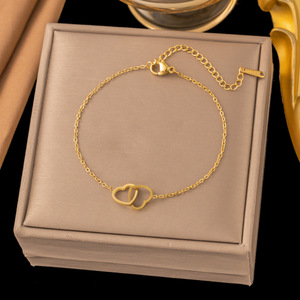 Bracciali a catena e Link di lusso Unisex-maglia lucidata in acciaio inossidabile e braccialetto di fascino <span class=keywords><strong>elegante</strong></span> - Product Image 4