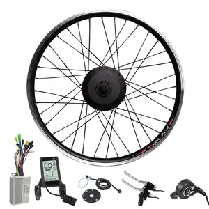 2022 Factory Supplier Brushless Gearless 24V 250W Hub Motor Electric Bike Kit with LCD S830 Display