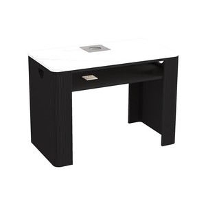 Muebles Modernos y Sencillos para Salón de Uñas, Mesa de Manicura de Mármol Negro/Blanco para Técnicos de Uñas, Mesa para Uñas de Gel - Product Image 5