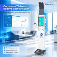 Quiosco Automatizado de Control de Salud DHM-900C con Escaneo de Fiebre sin Contacto e Imagen Térmica Instantánea para la Gestión de la Salud Corporativa