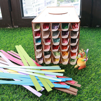 Boîte de rangement pour papier Quilling enthousiaste et papier artistes Quilling professeur