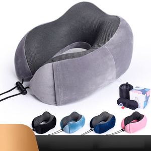 Ys151 Airplane U-Shaped Foldable Cervical Neck <b>Pillow</b> Adjustable Foam Travel 3 in 1 Wash Shape <b>Memory</b> - Product Image 2