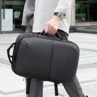 Sac à dos personnalisé de grande capacité pour ordinateur portable Sac étanche de compression sous vide antivol Sac à main extensible pour voyage d'affaires