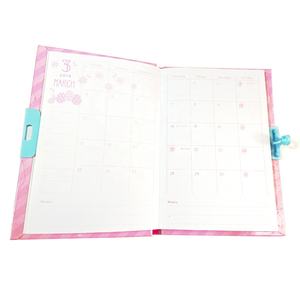 สมุดบันทึกเด็กผู้หญิงพร้อมล็อคกุญแจรูปหัวใจเครื่องเขียนของเด็กผู้หญิงสมุดบันทึกของเล่นเจ้าหญิงรายการส่งเสริมการขายชุดวารสารลับ - Product Image 3