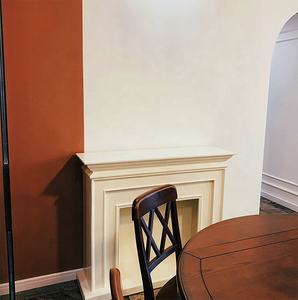 निर्माता सजावटी लकड़ी चिमनियों एलईडी लौ के साथ मुक्त खड़े बिजली के चिमनी Mantel - Product Image 4