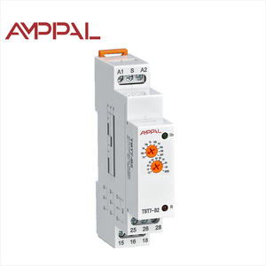 Relé de Tiempo Miniatura Sellado de Función Única para Riel DIN, 24-240V AC/DC, Voltaje de Operación Ultra Amplio, Potenciómetro de Protección - Product Image 4