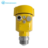 Medidor de Nivel por Radar FMCW de 80 GHz con Precisión de ±1 mm, Sensor de Nivel para Silo de Cemento para Materiales Sólidos
