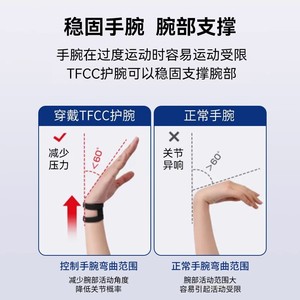 สายรัดข้อมือ TFCC แบบสั่งทำพิเศษสำหรับแบดมินตัน น้ำหนักเบา ระบายอากาศได้ดี สำหรับมืออาชีพ - Product Image 4