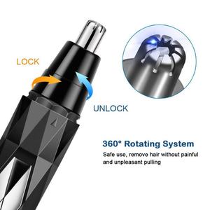 Recortadora de Barba y Nariz 2 en 1 Recargable, Kit de Corte de Pelo Inalámbrico, Recortadora de Pelo para Orejas y Nariz - Product Image 4