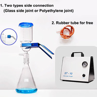 Support de sable en verre fritté Tiandi Lab de 60 mm de diamètre pour appareil de filtration sous vide