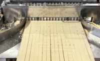 Ligne de production de gaufrettes avec une capacité de 100 kg/h / Équipement de boulangerie pour la fabrication de gaufrettes