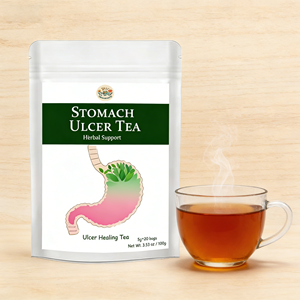 Tisane Bio Naturelle aux Herbes pour la Santé <span class=keywords><strong>Gastrique</strong></span> – Soulagement de l'Indigestion, des Ballonnements et de l'Hyperacide - Product Image 1