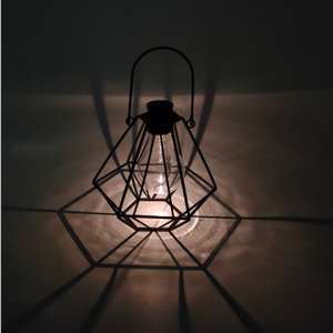 Lampe solaire en plastique Ampoule électrique <span class=keywords><strong>J</strong></span>'aime les feux de fer, la pelouse extérieure. - Product Image 3