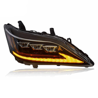 Phares LED à triple faisceau laser 12V 6000K pour Lexus ES200/ES300/ES350 2006-2012 – Mise à niveau matricielle de retrofit