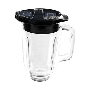 Nhà máy chất lượng cao Máy xay sinh tố Jar phụ tùng Tương thích với màu đen + deckere thay thế máy xay sinh tố Jar với các bộ phận nắp nhựa - Product Image 2
