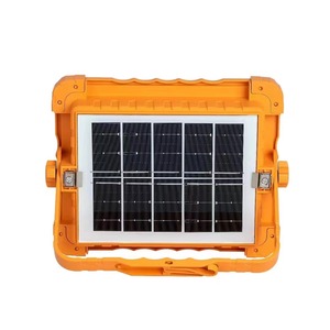 Super luminoso portatile a LED solare ad alta potenza IP65 nominale luce da campeggio ricaricabile per giardino uso esterno corpo in plastica - Product Image 4