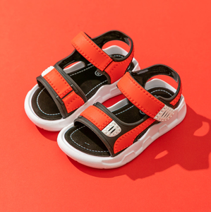 Sandales d'été pour enfants, garçons et filles, sandales de plage, sandales plates pour bébés, sandales de jardin pour enfants, chaussures à talons plats, motifs de dessins animés - Product Image 5