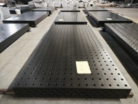 Table de soudage 3D nitrurée 2000mm*1000mm*200mm, plateforme flexible tridimensionnelle