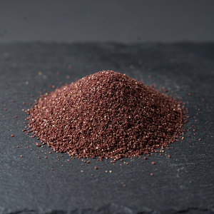 Silica <b>Sand</b> Abrasive Media 20x40 Mesh Irregular Shape Industrial Grade Red <b>Color</b> Surface Preparation Grinding Cleaning - Product Image 3