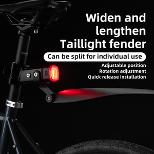רוקסברוקס 2-in-1 רכיבה על אופניים לילה עם פנסים mtb מתכוונן פנדר קדמי אחורי - Product Image 6