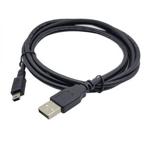 <b>USB</b> <b>2.0</b> PVC BLACK <b>Cable</b> a Male to 5 Pin Mini <b>USB</b> Industrial Data Sync Charging Charger - Product Image 2