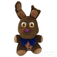 Vente chaude personnalisable FNAF lapin et renard jouets en peluche tissu de coton de qualité supérieure nouveau Anime ODM fait boîte scellée sous vide disponible