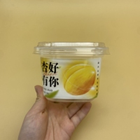 Sulide Grand conteneur alimentaire jetable pp personnalisé Emballage Vasos De Plastico Tasse à yaourt en plastique 500 ml avec couvercles