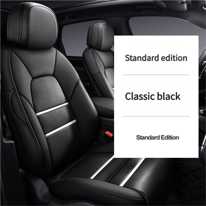 Housses de siège de voiture de luxe en cuir imperméable toutes saisons, durables, entièrement enveloppantes et sur mesure pour Porsche Taycan Turbo S, Cayenne et <span class=keywords><strong>911</strong></span> Turbo S - Product Image 6