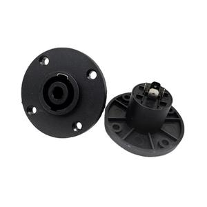 Conector de audio profesional de cuatro núcleos, hembra, conector de cable de audio de 4 núcleos, conector circular Ohmic + lámina de hierro - Product Image 1