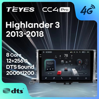TEYES CC4 PRO para Toyota Highlander 3 XU50 2013-2018, CarPlay, Android Auto, Radio 2DIN, Reproductor Multimedia Estéreo para Auto