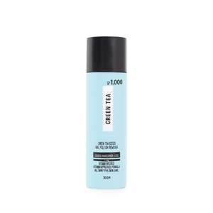 Dissolvant de vernis à ongles parfumé au thé vert 110 ml Formule enrichie en vitamines Tous types de peau Soins quotidiens de la peau - Product Image 2
