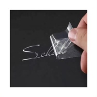 Vente chaude autocollant 3D personnalisé vinyle mince métal autocollant avec impression de logo économiser le coût pour les petites quantité minimale de commande