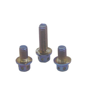 Sekrup sepeda motor <span class=keywords><strong>Titanium</strong></span> segi enam kelas 8 metrik/inci M6 M8 M10 pabrik Nock - Product Image 4