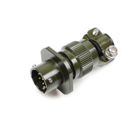 Connecteur circulaire mâle à 7 broches de la série MS3111F10-7P KILOTEC, norme Milspec MIL-DTL-26482, indice de protection IP67, 600V 7.5A