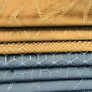 Vente Chaude Tissu <span class=keywords><strong>Velours</strong></span> Hollande Gaufré 3D en Gros, Haute Résistance à l'Abrasion pour Canapés et Fauteuils - Product Image 4