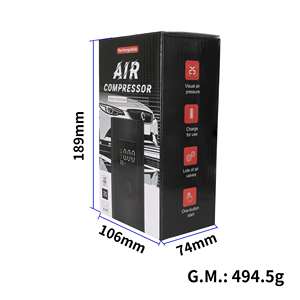 Wireless Vehicle Air Pump with LCD Digital Display Portable Electric <b>Inflation</b> Machine <b>Car</b> Motor Scooter Tire Air Compressor - Product Image 3